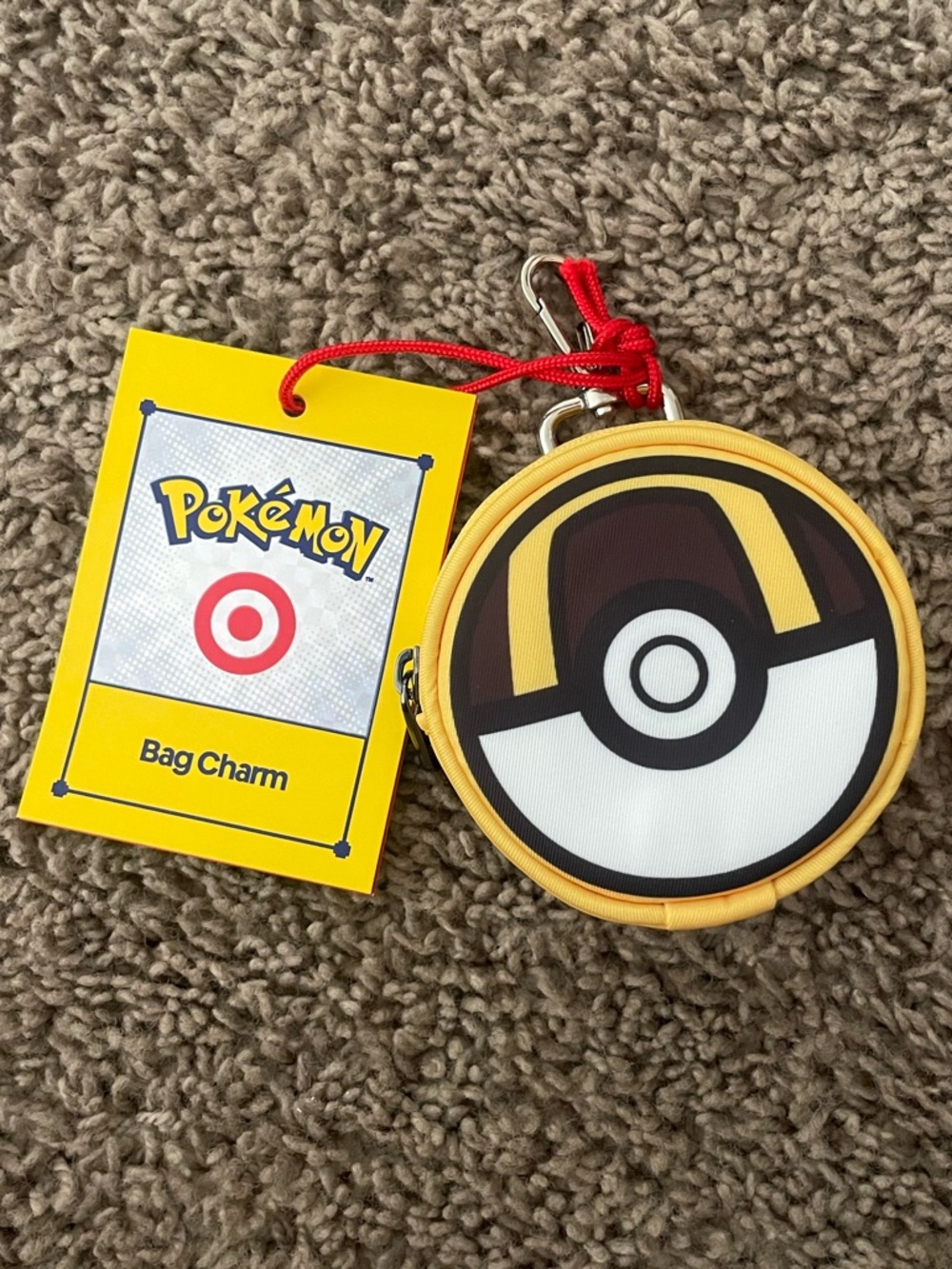 Pokemon Ultra Ball Bag Charm